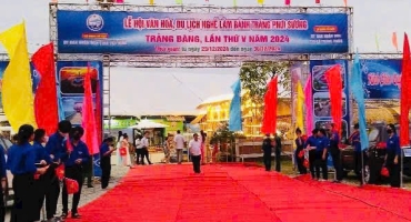 Tại Lễ Hội Văn Hóa, Du Lịch Nghề Làm Bánh Tráng Phơi Sương Trảng Bàng Lần Thứ V - Năm 2024